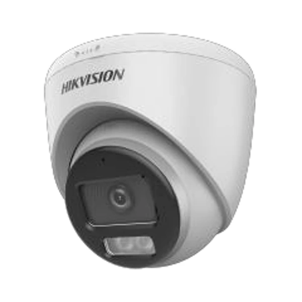 Hikvision ColorVu • 3K / 5 MP аналогова куполна камера, 2.8 mm — DS-2CE72KF0T-LFS